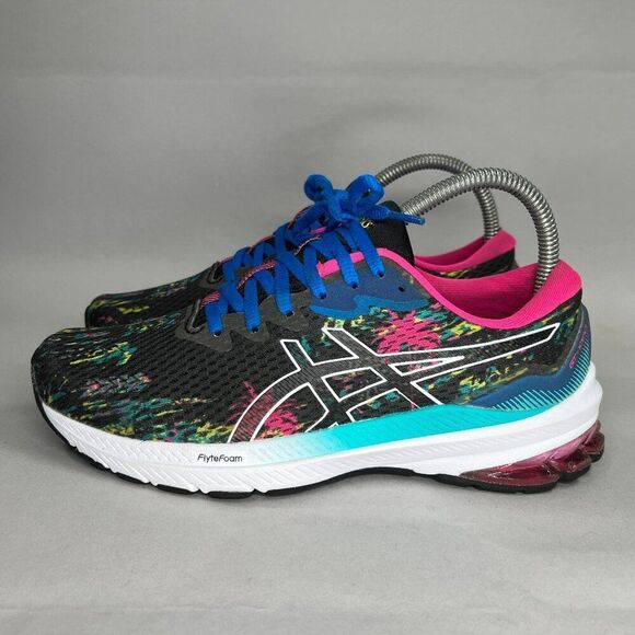 Asics GT-1000 v11 Running Shoes Women's 7 Colorful Athletic Training Sneakers - Picture 4 of 13